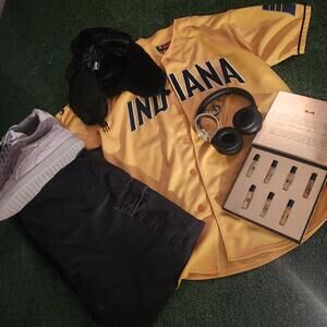 Throwback Pacers Paul George #24 Jersey